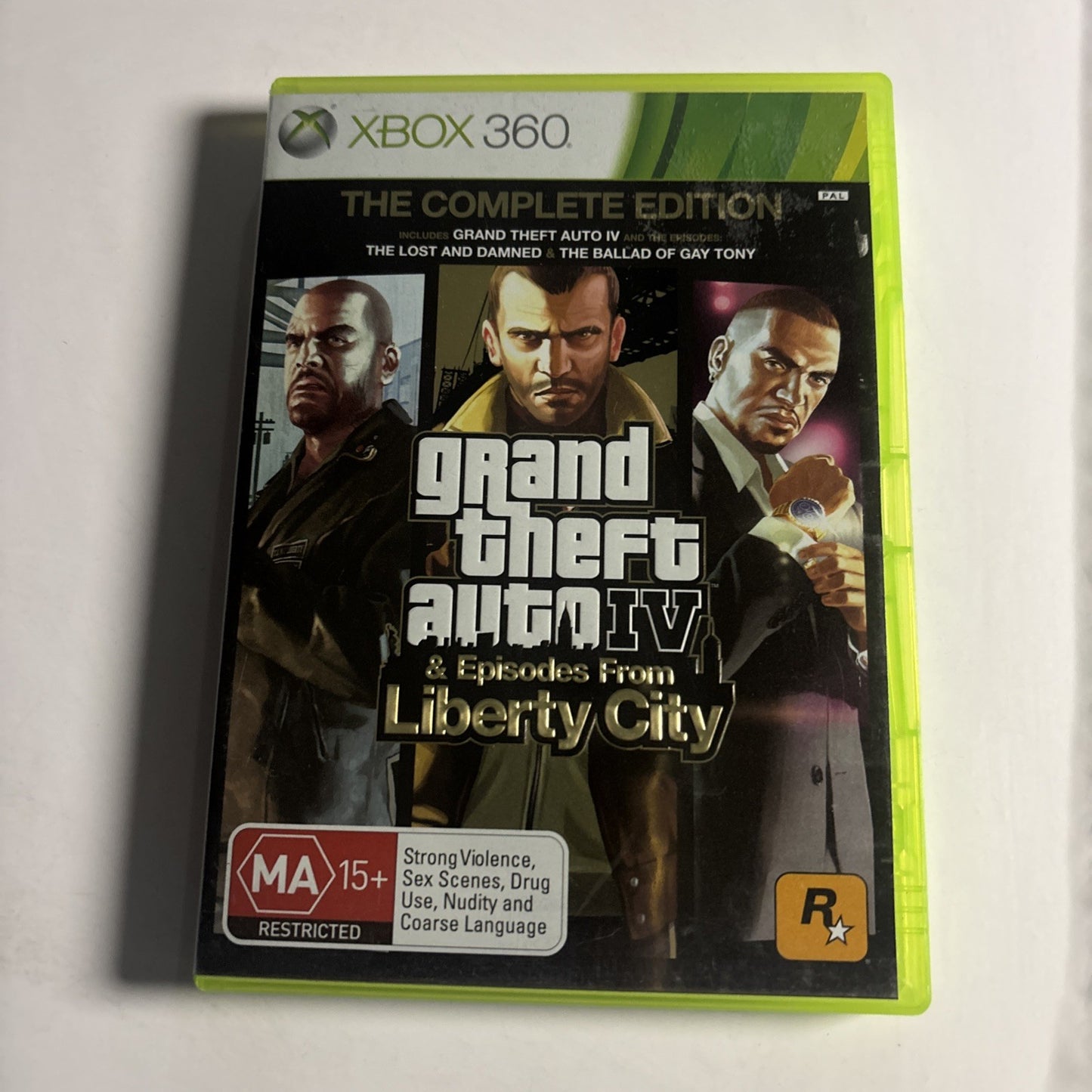 Grand Theft Auto IV: The Complete Edition (Xbox 360, 2010) PAL