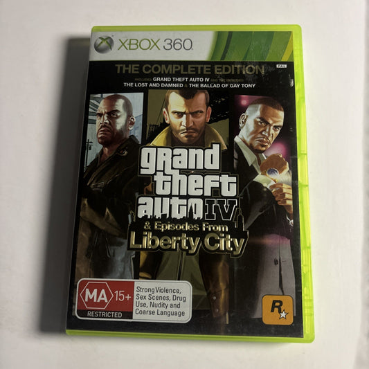 Grand Theft Auto IV: The Complete Edition (Xbox 360, 2010) PAL