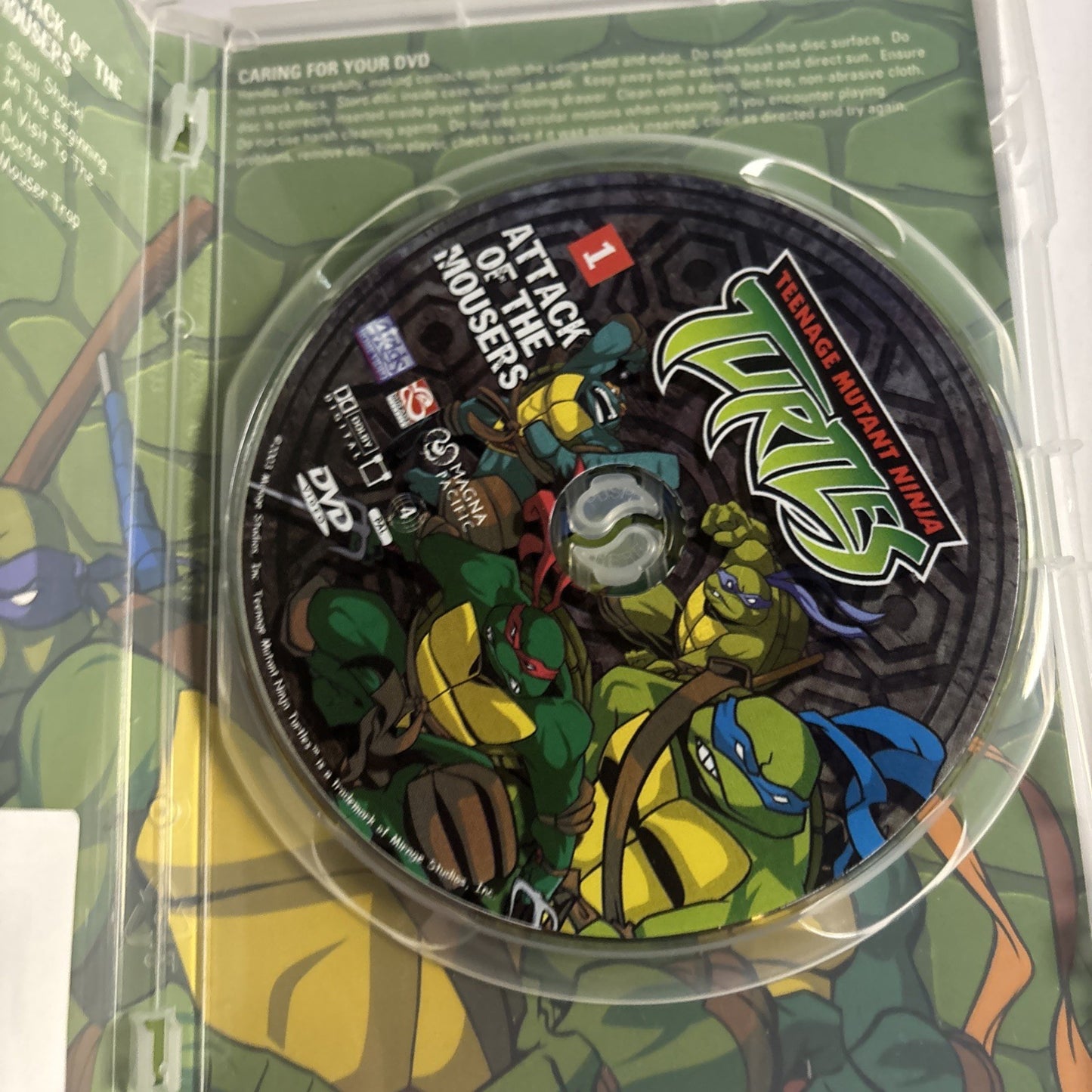 Teenage Mutant Ninja Turtles - Attack of the Mousers : Vol 1 (DVD, 2003) Region4