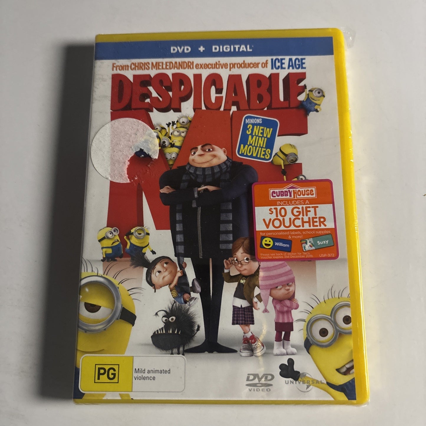 Despicable Me (DVD, 2010) Region 4 &2 *New Sealed*