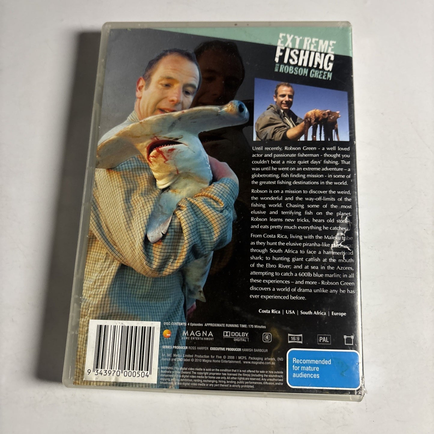 Extreme Fishing with Robson Green : Season 1 (DVD, 2009) Region 4