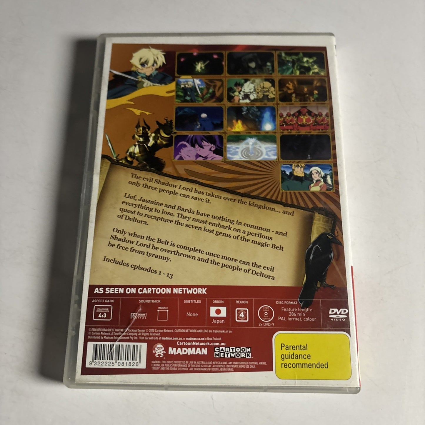 Deltora Quest - Lief's Adventure Begins : Collection 1 (DVD, 2006) Region 4