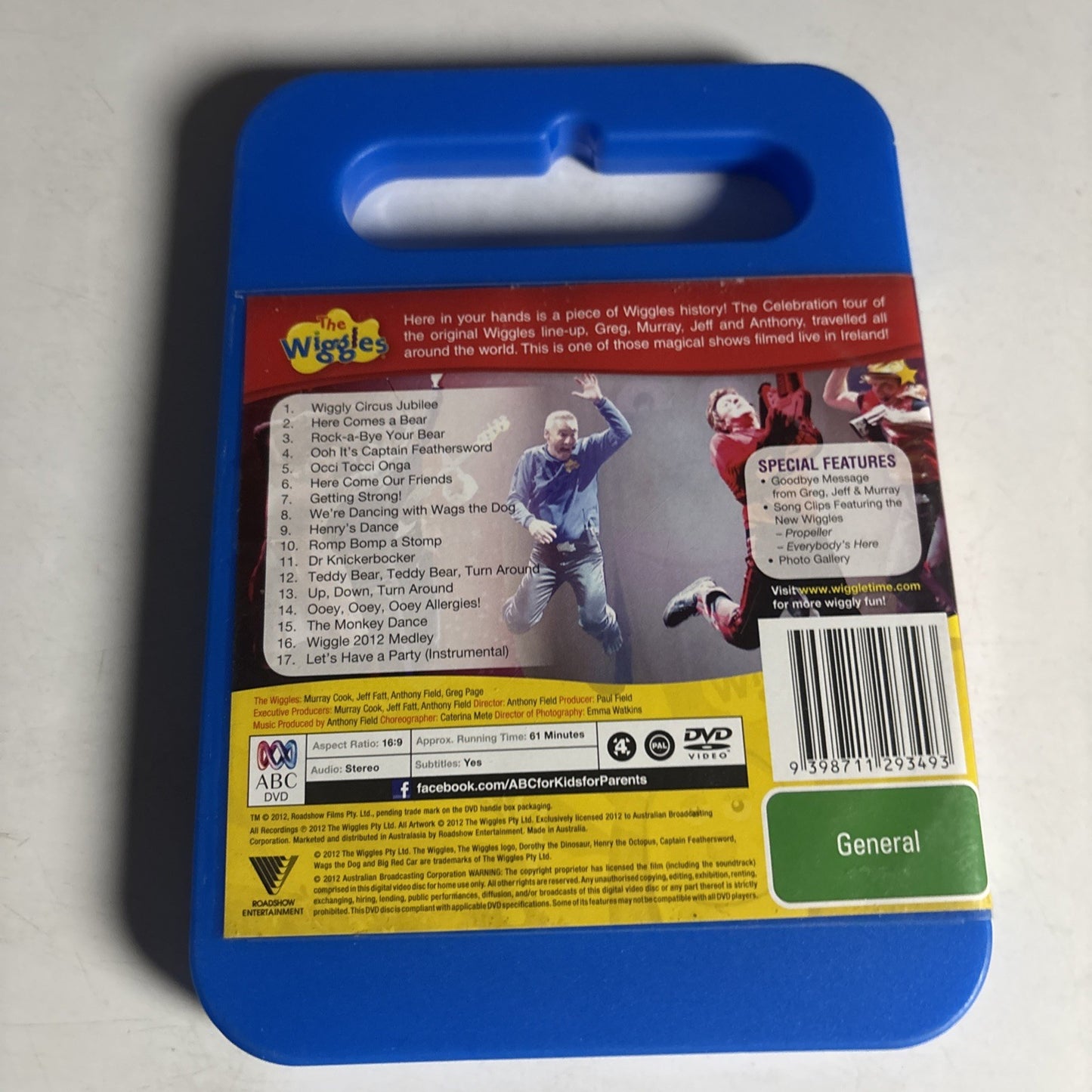 The Wiggles - Celebration! (DVD, 2012) Region 4