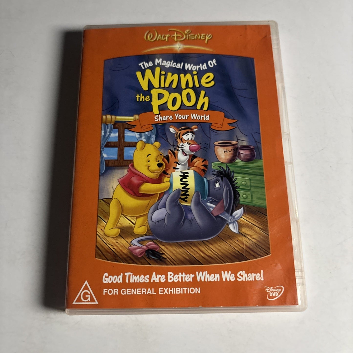 The Magical World of Winnie the Pooh - Share Your World (DVD, 2004) Region 4