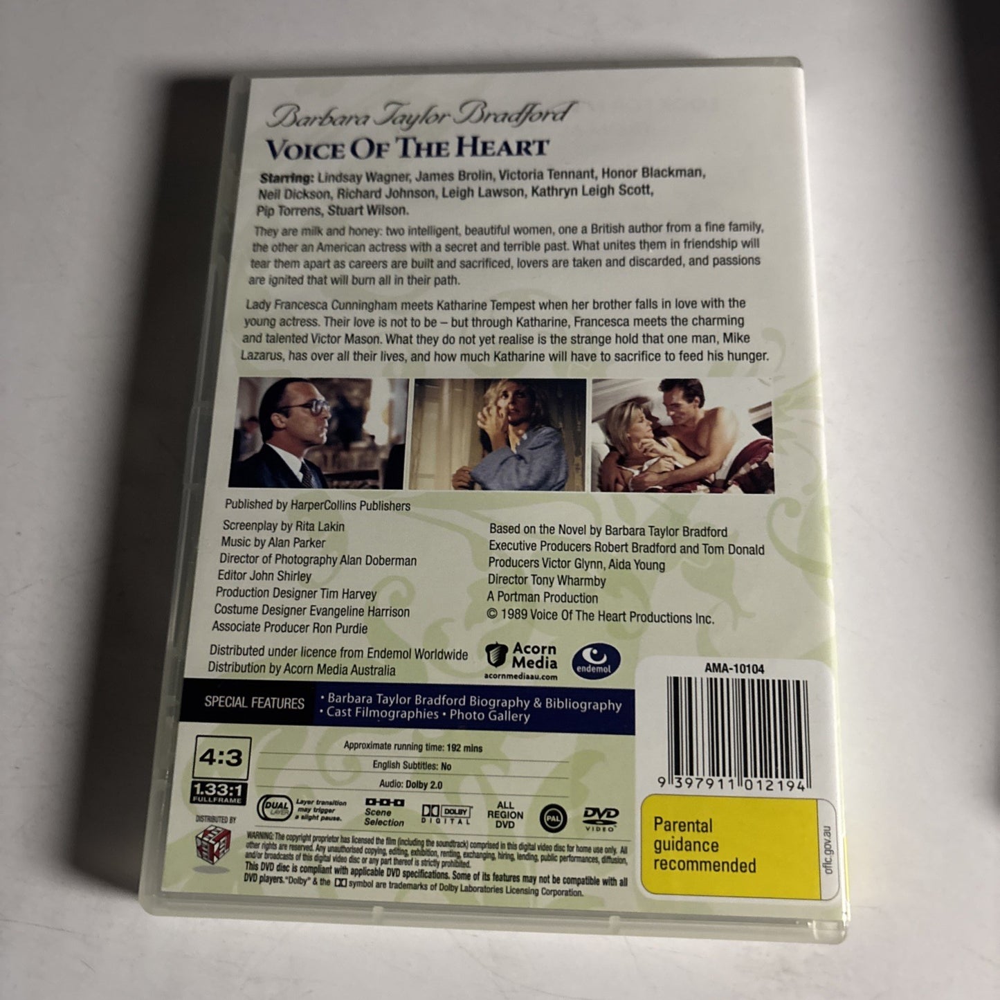 The Barbara Taylor Bradford Collection (DVD, 2009, 6-Disc) All Regions