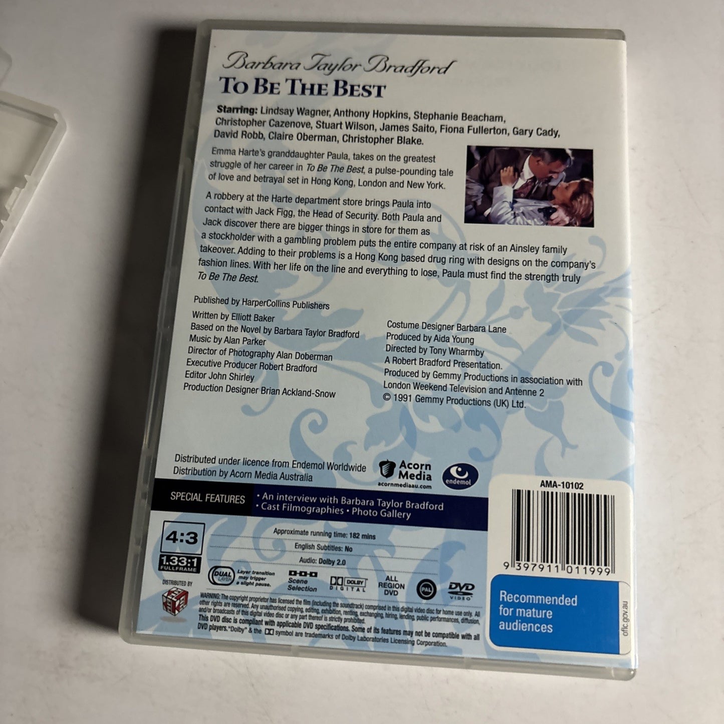 The Barbara Taylor Bradford Collection (DVD, 2009, 6-Disc) All Regions