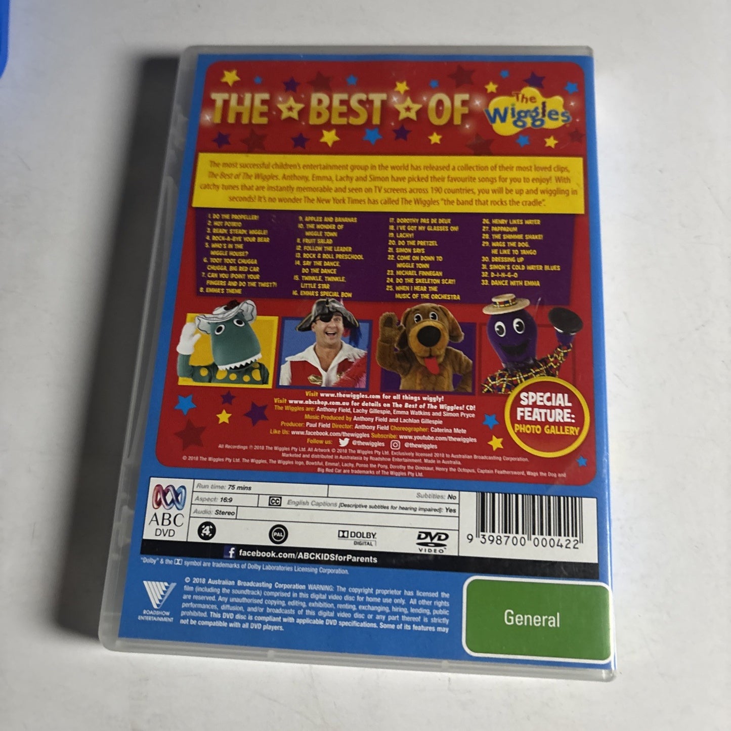 The Wiggles - The Best of Wiggles (DVD, 2018) Region 4