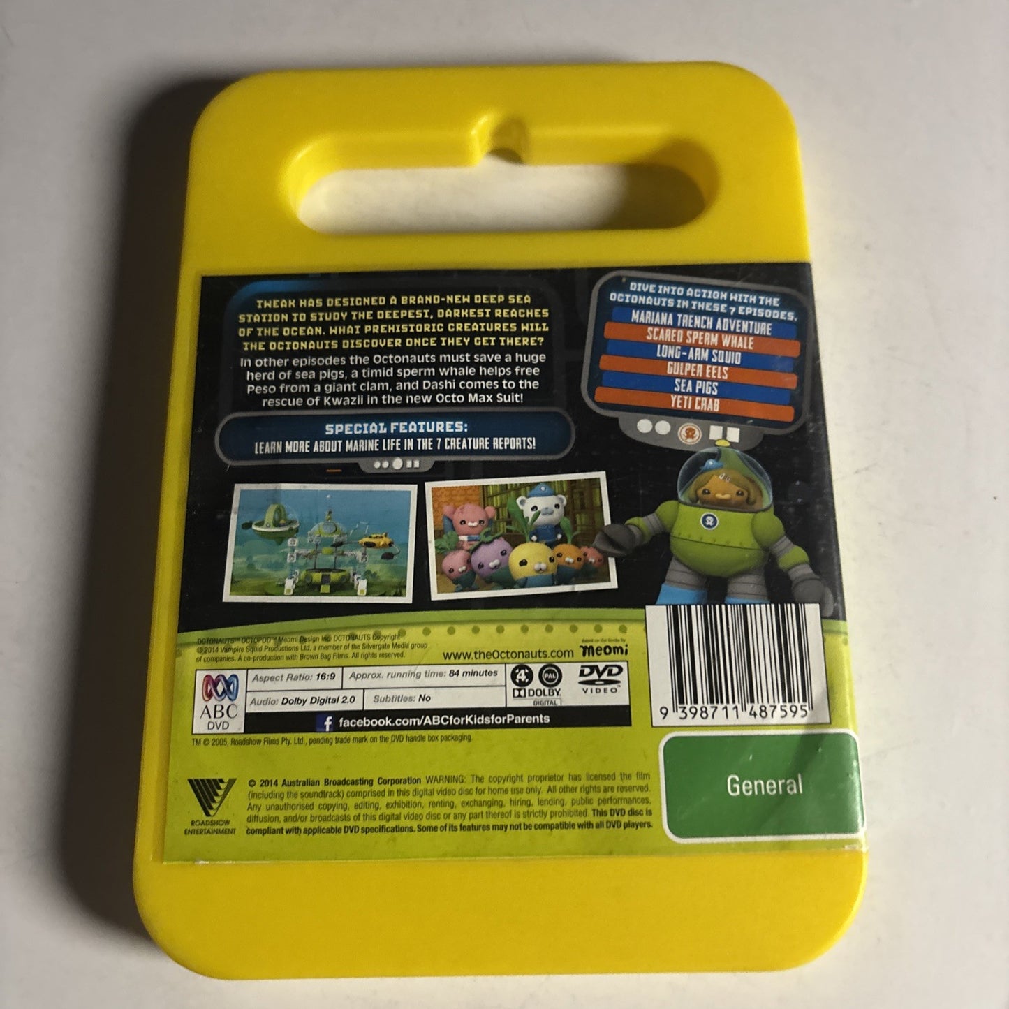 Octonauts - Deep Sea Adventure! (DVD, 2013) Region 4