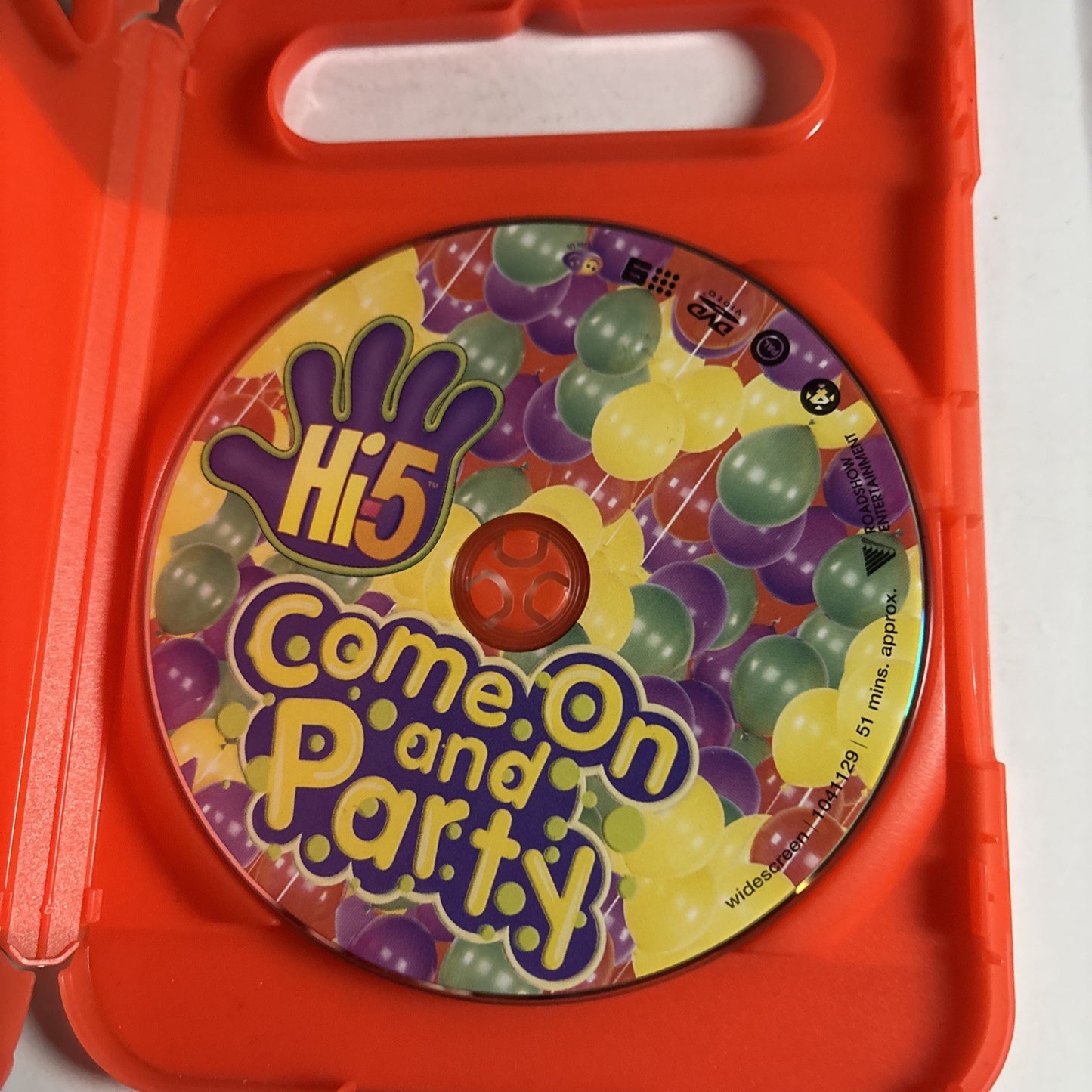Hi-5 Come on and Party (DVD, 2004) Region 4
