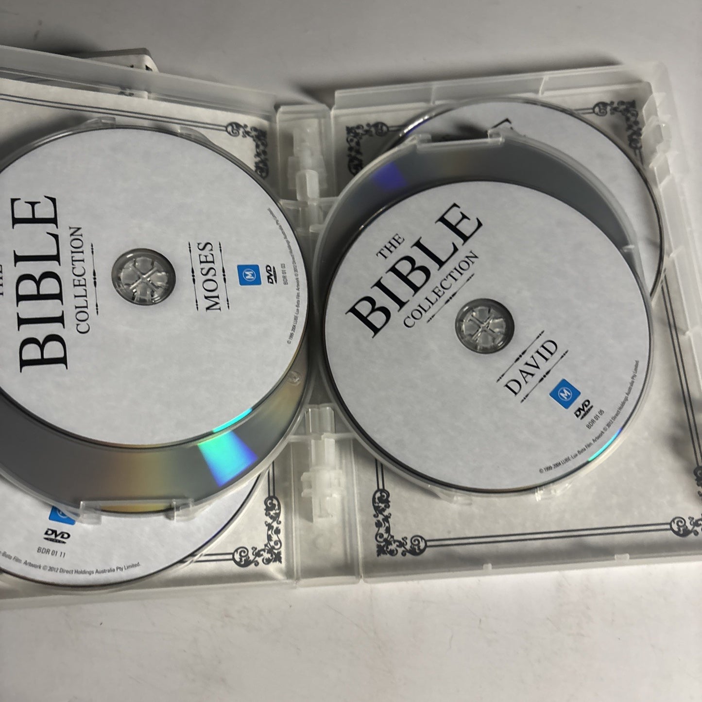 The Complete Bible Collection The Old & New Testament 17-Disc DVD All Regions