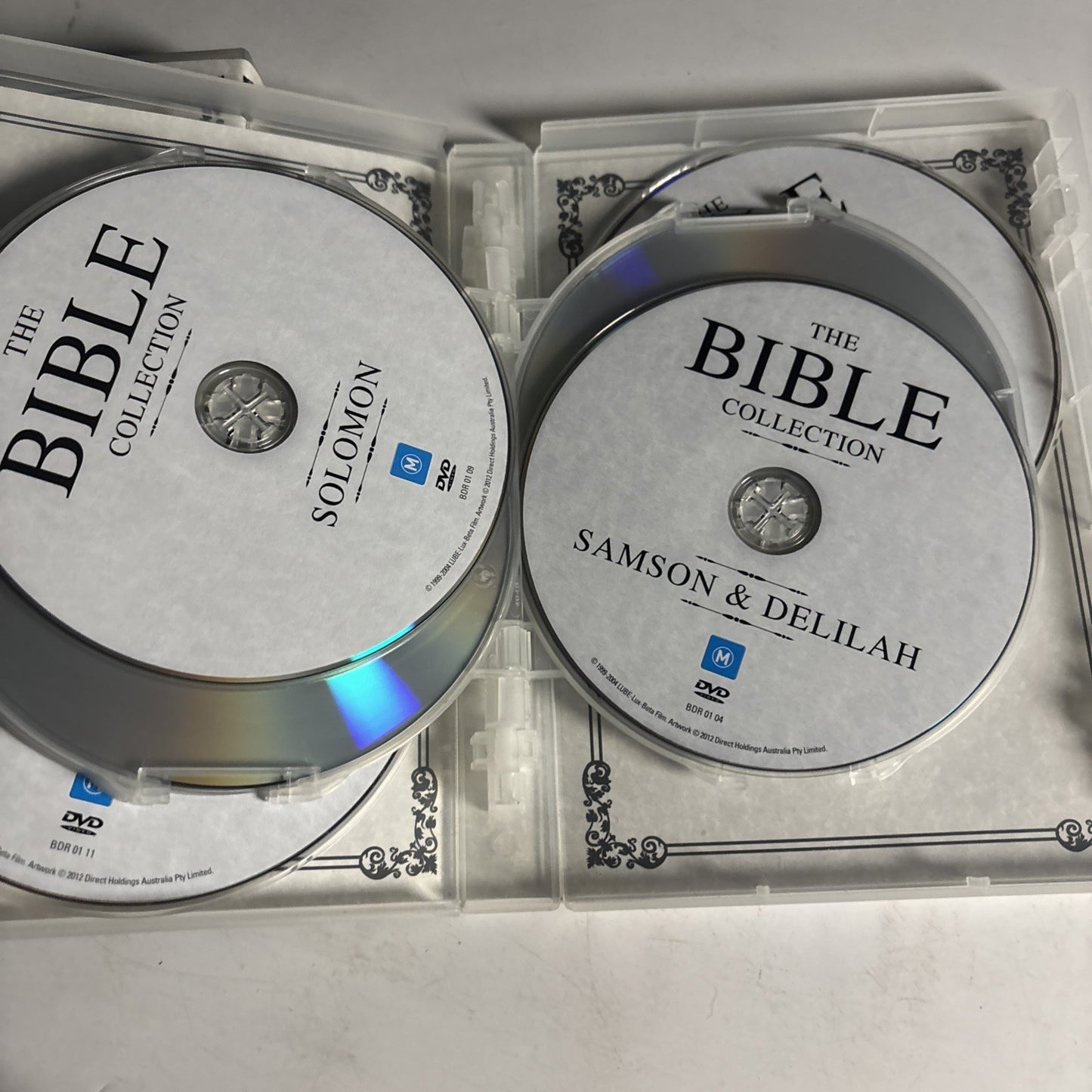 The Complete Bible Collection The Old & New Testament 17-Disc DVD All Regions