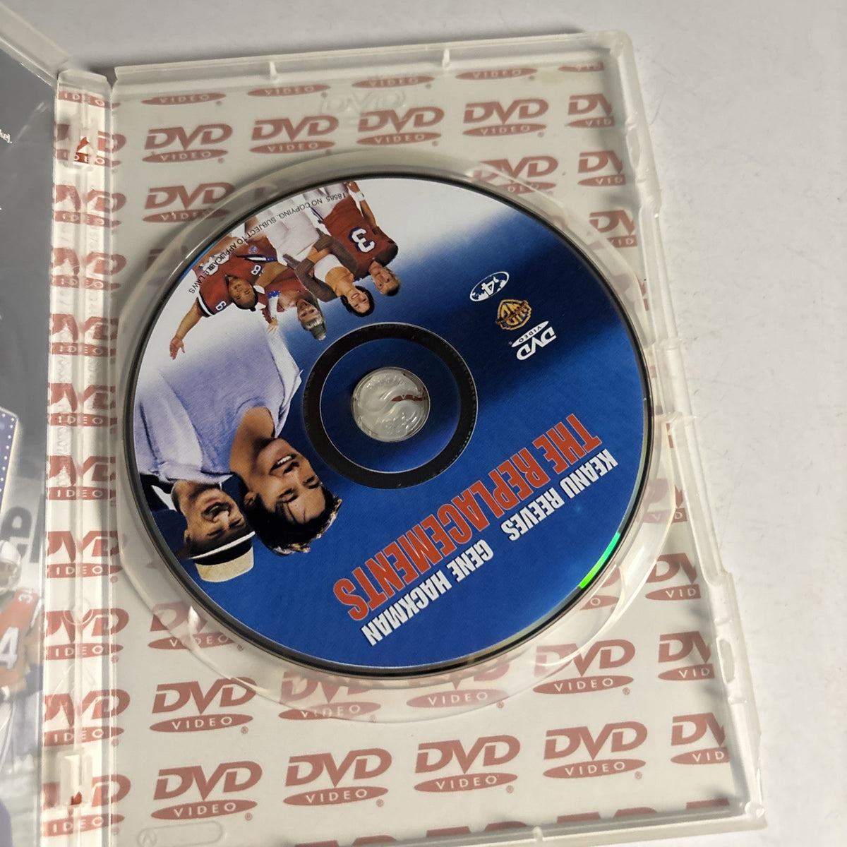 The Replacements (DVD, 2000) Keanu Reeves, Genre Hackman Region 4 ...