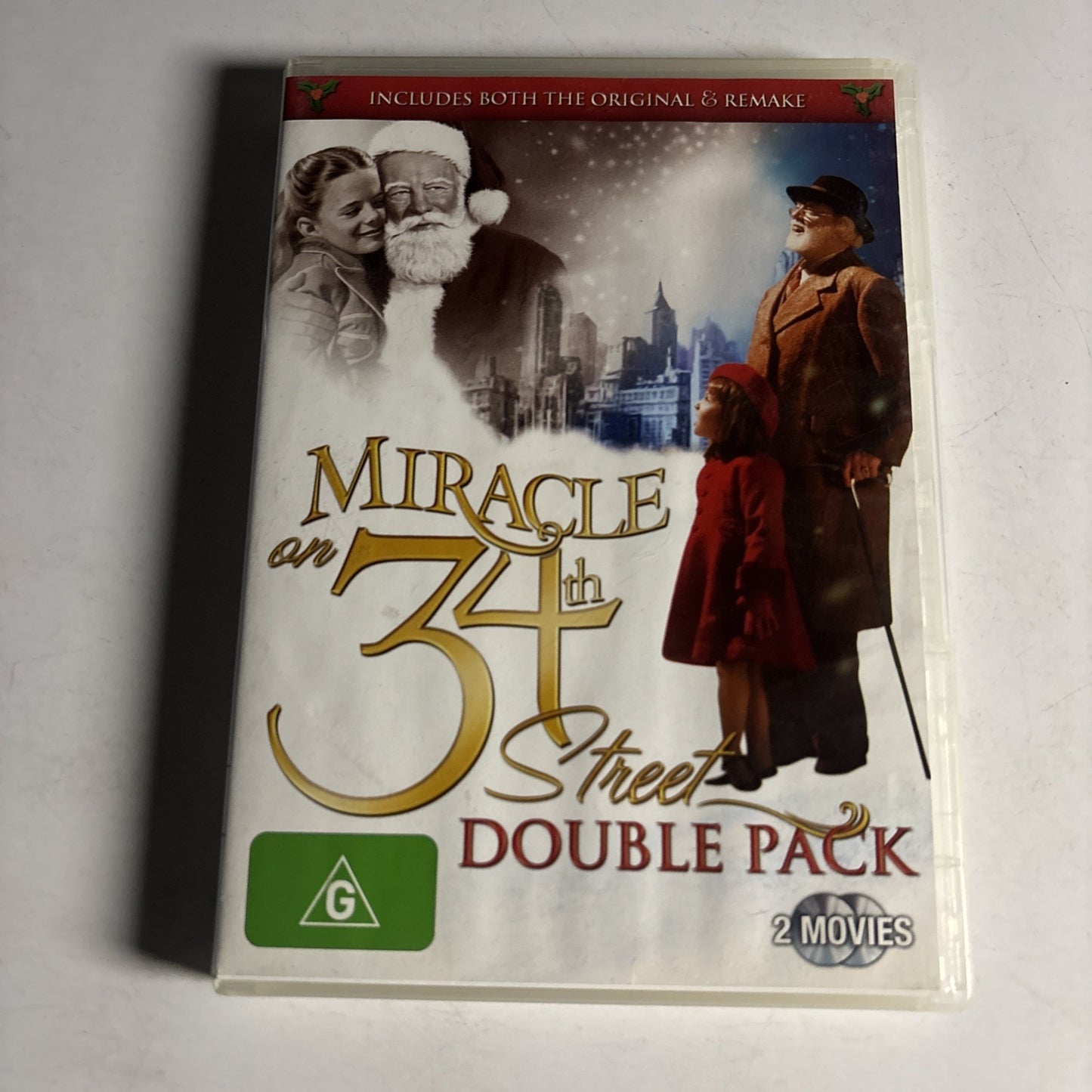 Miracle on 34th Street - Original & Remake (DVD, 1947 & 1994) Region 4 NEW