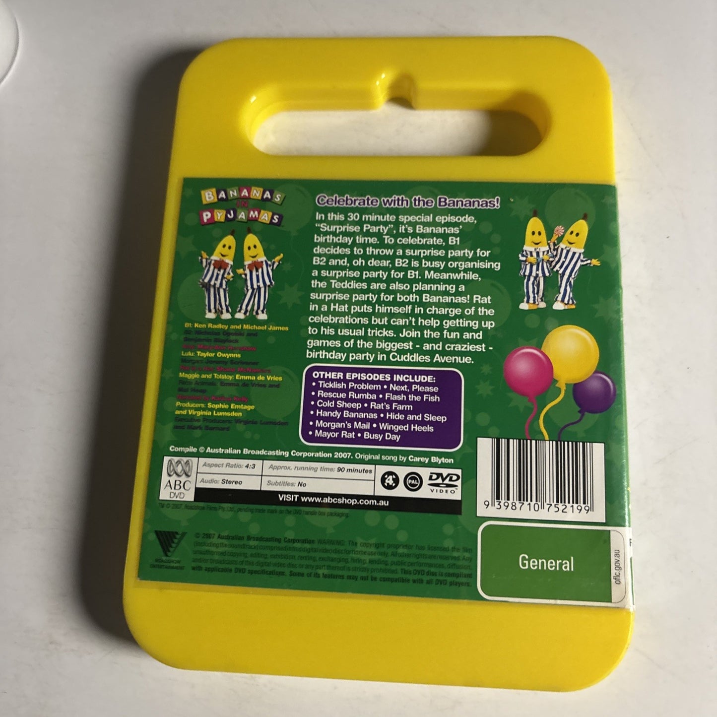 Bananas in Pyjamas - Bananas' Surprise (DVD, 2005) Region 4