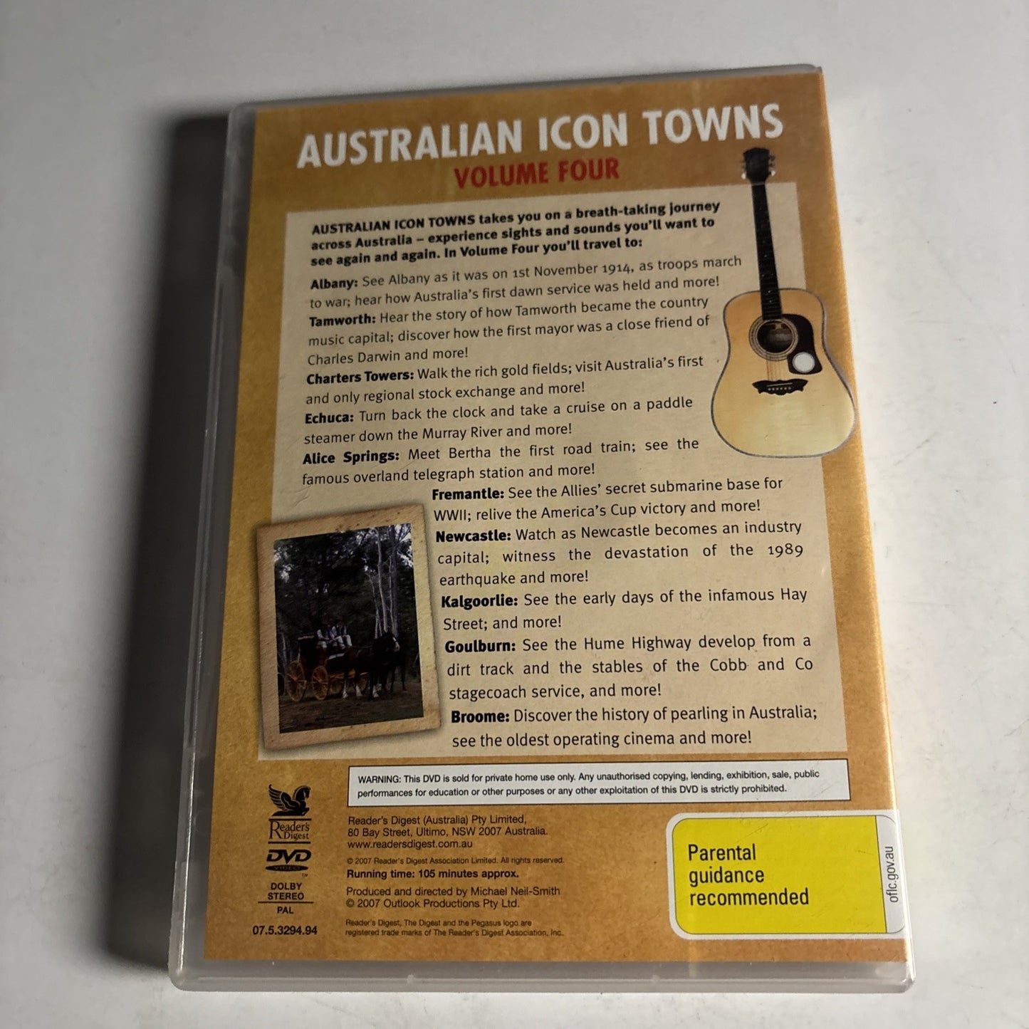 Australian Icon Towns - Volume 4 (DVD, 2007) All Regions