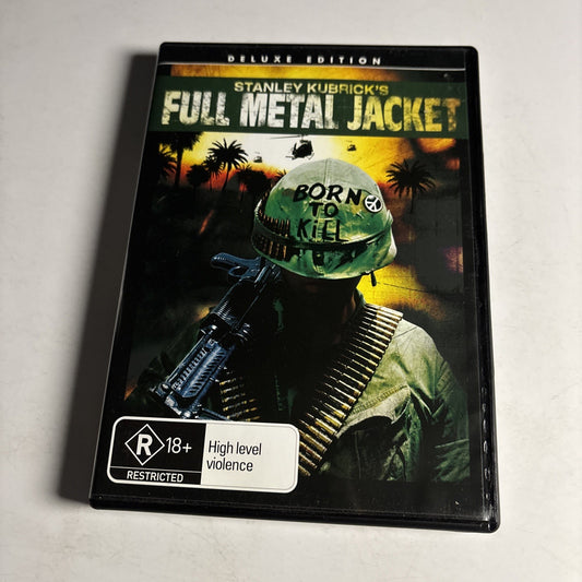 Full Metal Jacket (Deluxe Edition, DVD, 1987) Stanley Kubrick Region 4