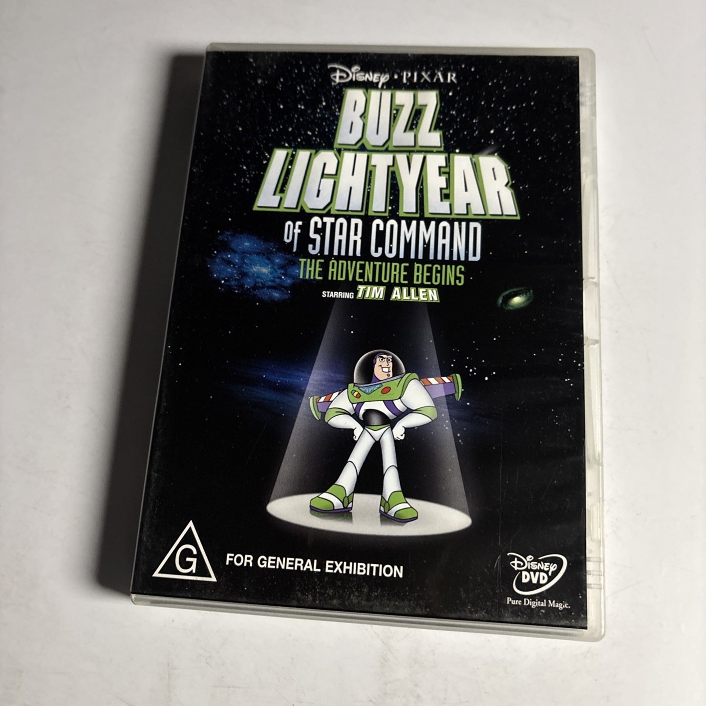 Buzz Lightyear of Star Command (DVD, 2000) Tim Allen Region 4
