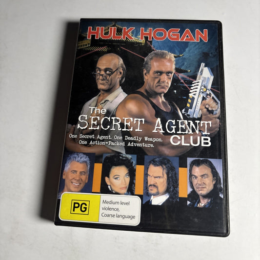 The Secret Agent Club (DVD, 1996) Hulk Hogan, Barry Bostwick Region 4