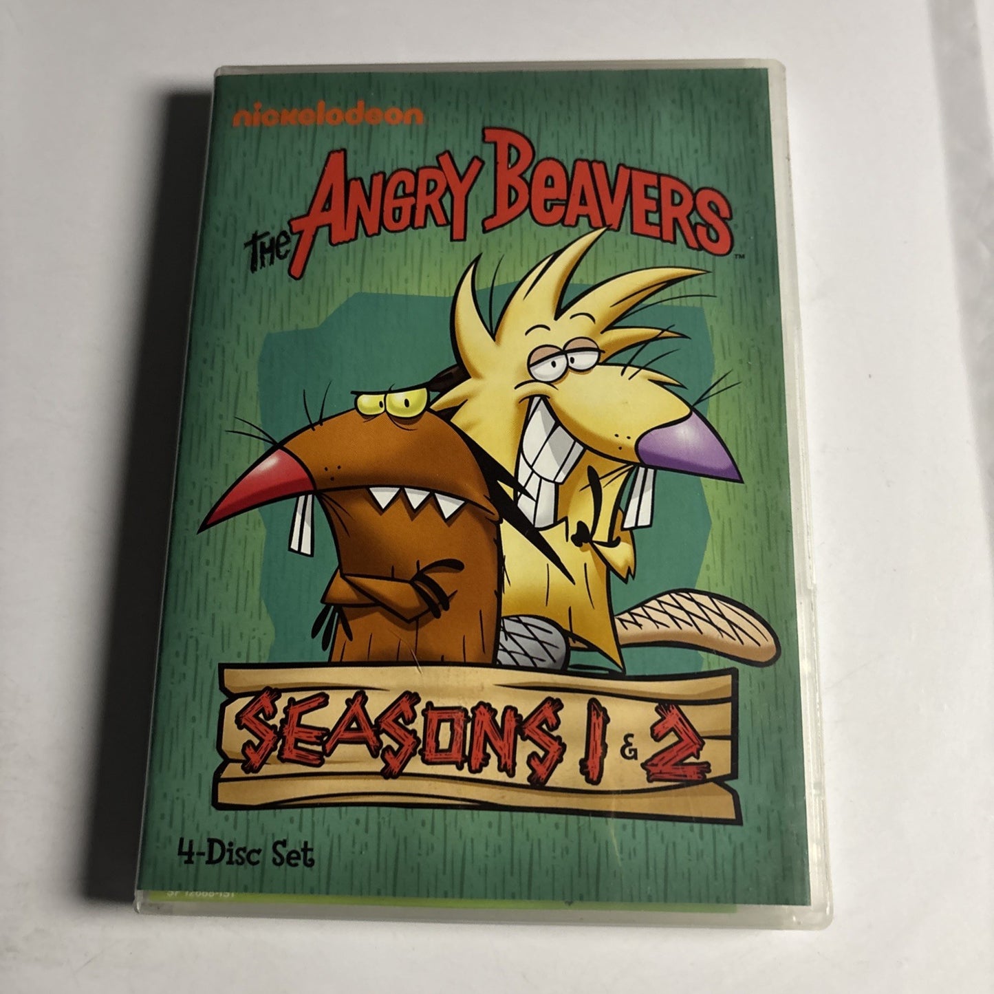 The Angry Beavers Seasons 1 & 2 (DVD, 2011, 4-Disc) Region 1
