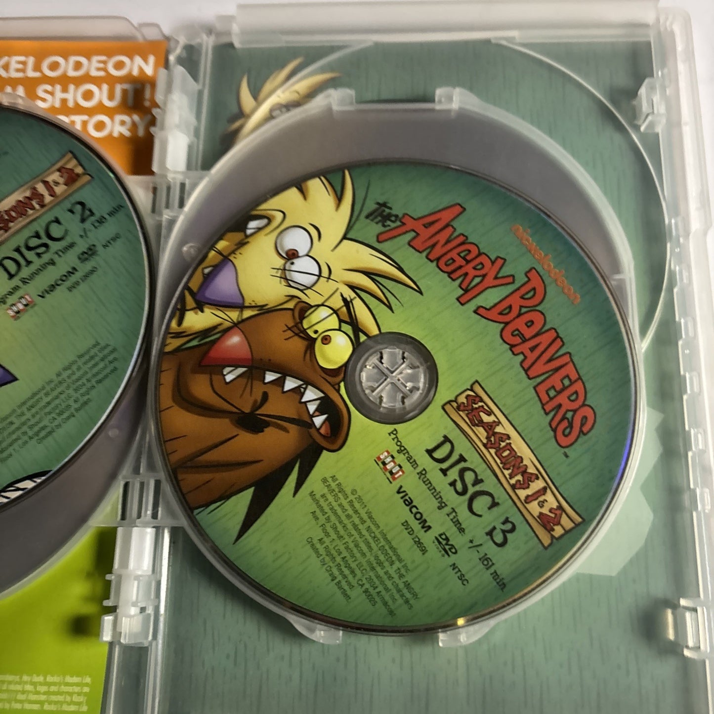 The Angry Beavers Seasons 1 & 2 (DVD, 2011, 4-Disc) Region 1