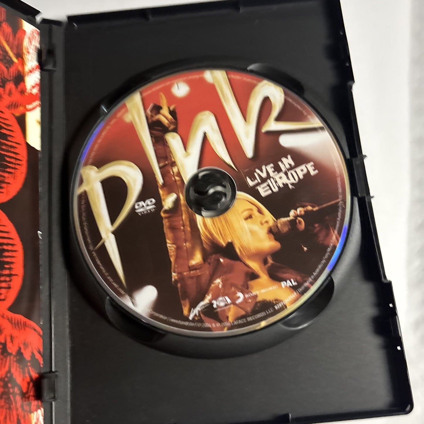 P!Nk - Live in Europe: from the 2004 Try this Tour (DVD, 2006) All Regions