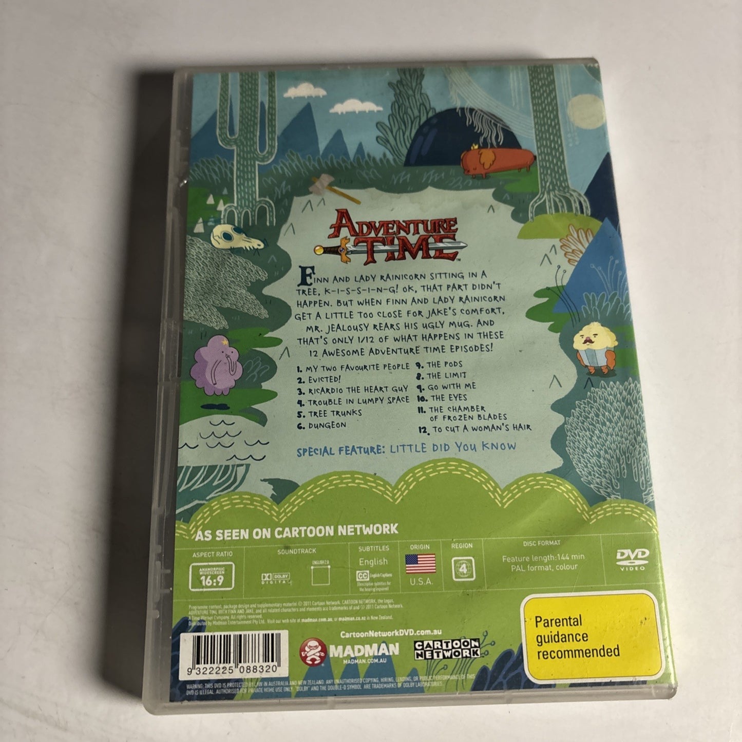 Adventure Time - My Two Favourite People : Collection 1 (DVD, 2010) Region 4
