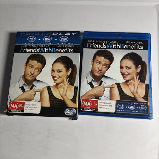 Friends With Benefits (Bluray, 2011) Justin Timberlake All Regions