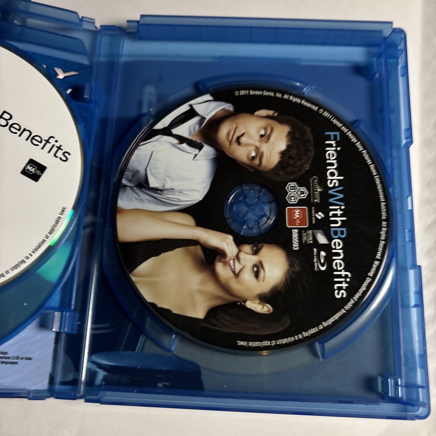 Friends With Benefits (Bluray, 2011) Justin Timberlake All Regions