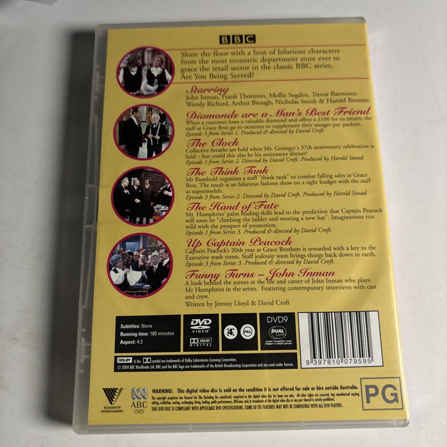 Are You Being Served? The Best of the Early Years (DVD, 1973) Region 4