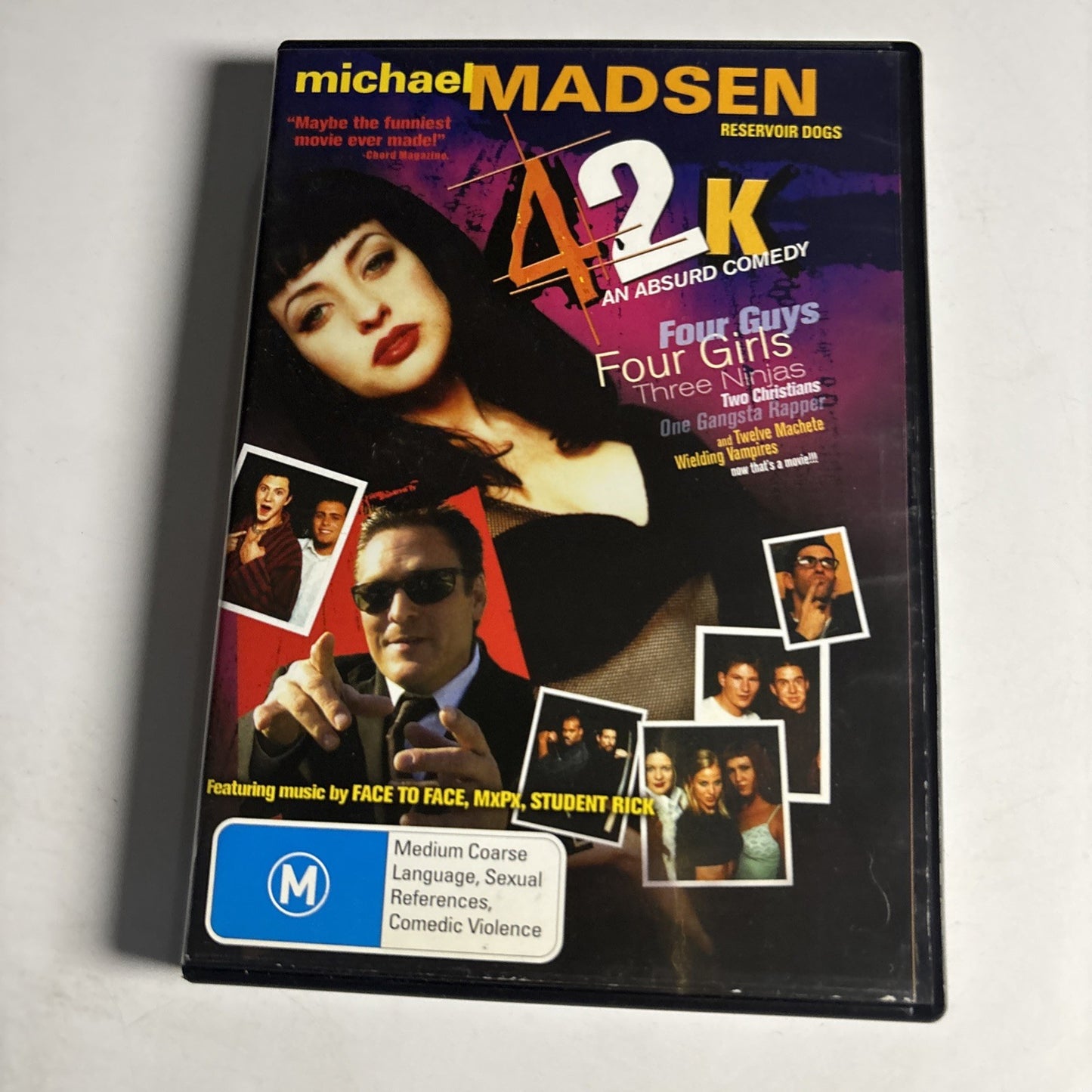 42K (DVD, 2001) Michael Madsen All Regions