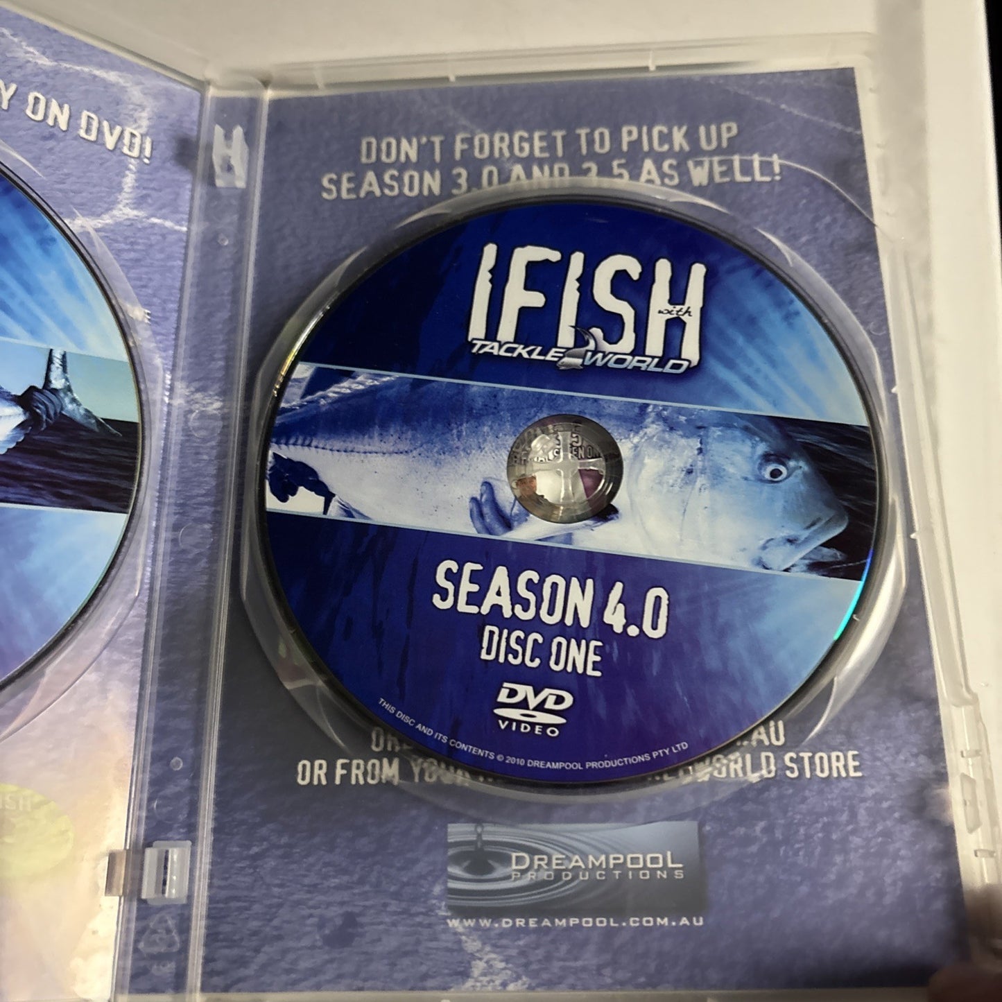 IFISH Tackle World - Season 4.0 DVD Paul Worsteling All Regions