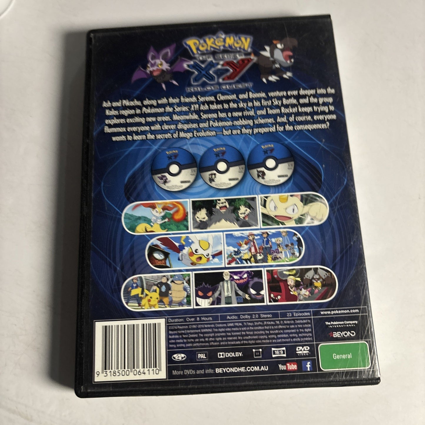 Pokemon - XY Kalos Quest : Collection 2 (DVD, 2015) Region 4