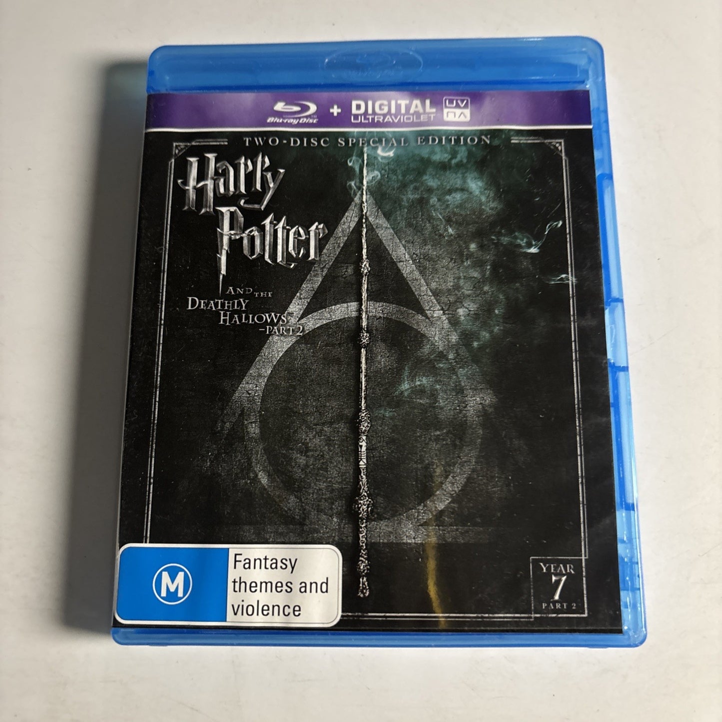 Harry Potter and the Deathly Hallows : Part 2 Year 7 (Bluray, 2011) Region B