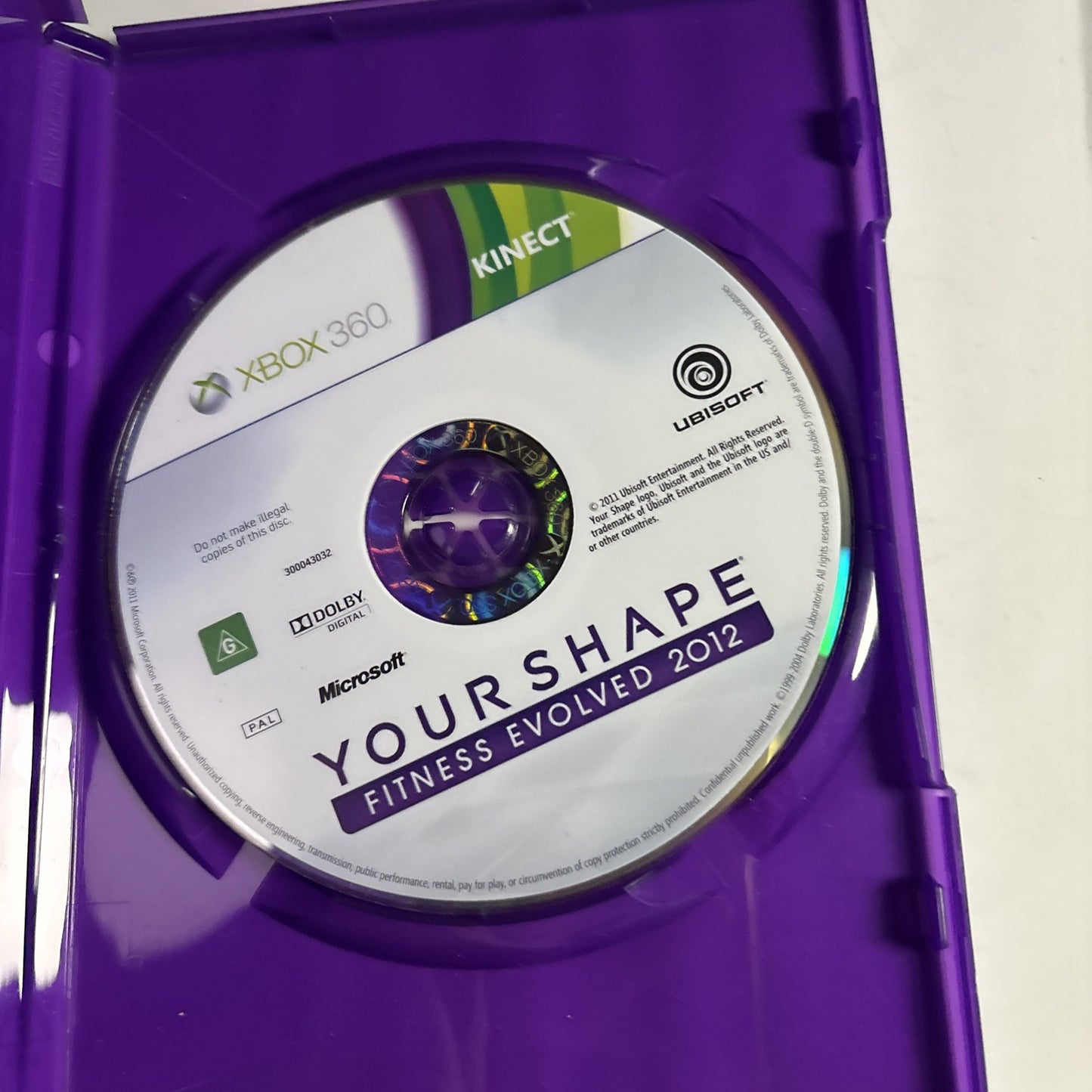 Your Shape Fitness Evolved 2012 (Xbox 360 Kinect) PAL