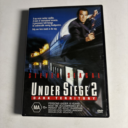 Under Siege 2 - Dark Territory (DVD, 1995) Steven Seagal Region 4