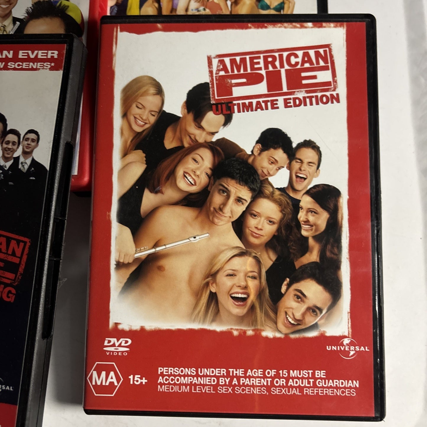 Amercian Pie: Ultimate Edition, Naked Mile, Band Camp, The Wedding DVD Region 4