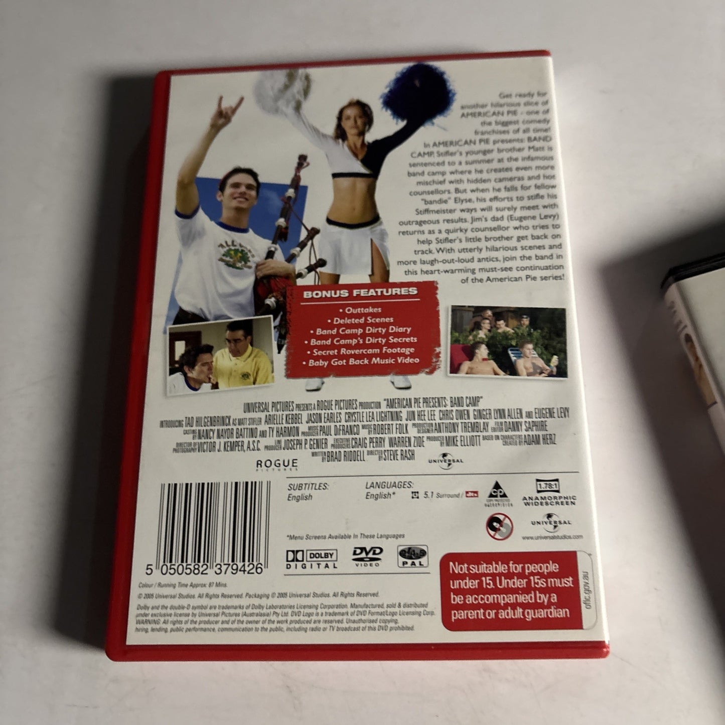 Amercian Pie: Ultimate Edition, Naked Mile, Band Camp, The Wedding DVD Region 4