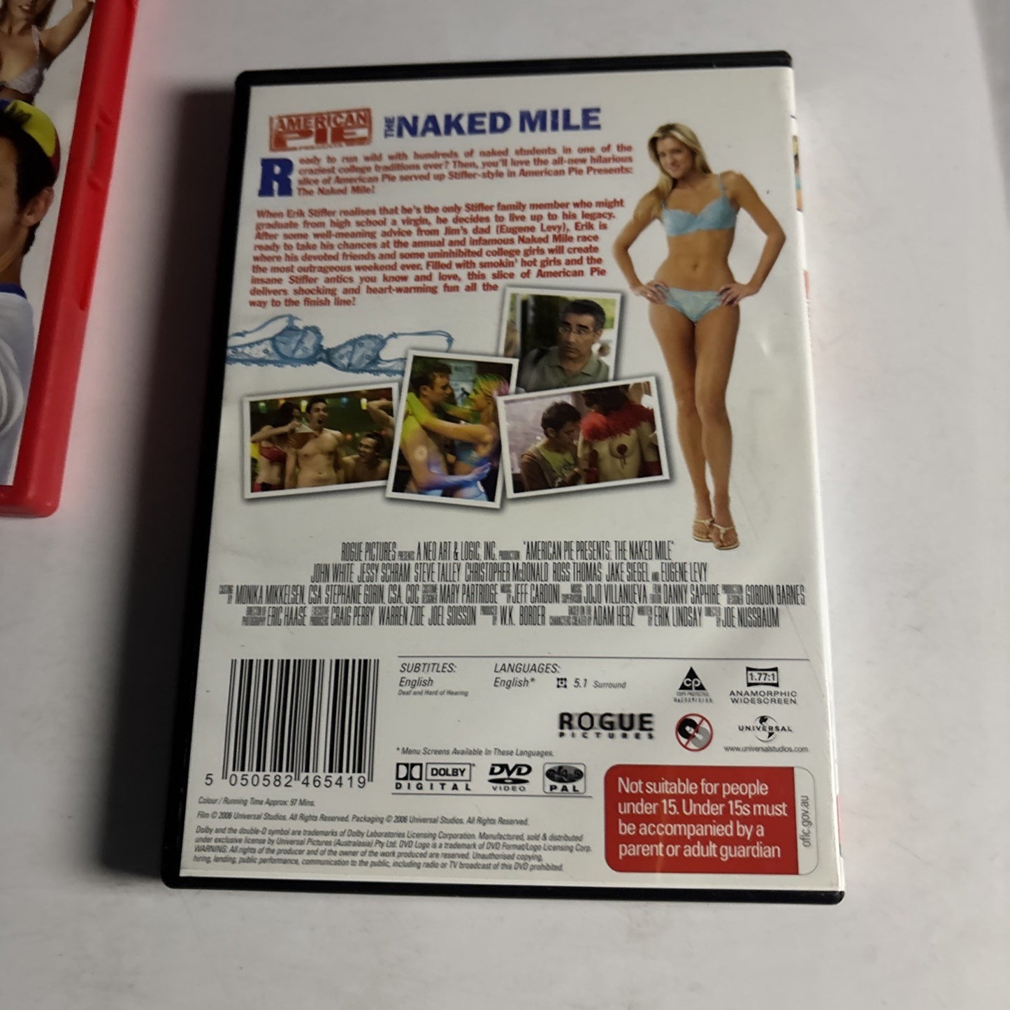 Amercian Pie: Ultimate Edition, Naked Mile, Band Camp, The Wedding DVD Region 4