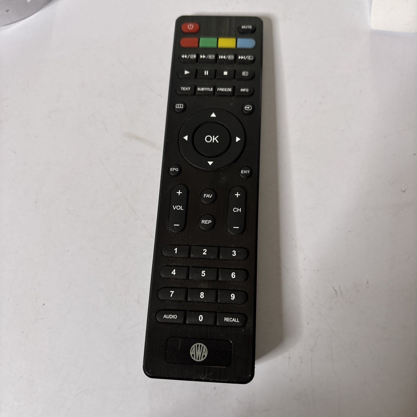 Awa Remote Control For DVD Player *Missing Battery Lid*