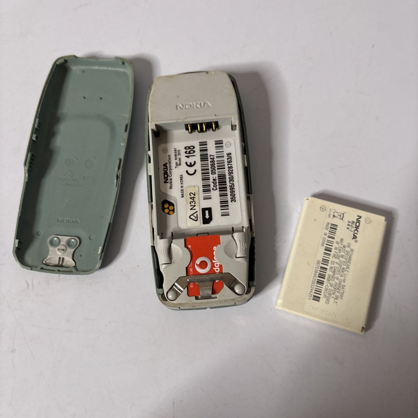 Nokia 3315 Mobile Phone *Untested - For Parts Or Repair*