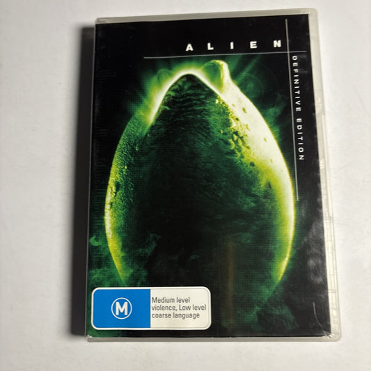 Alien - Definitive Edition (DVD, 2007, 2 Disc Set) Region 4 Sigourney Weaver