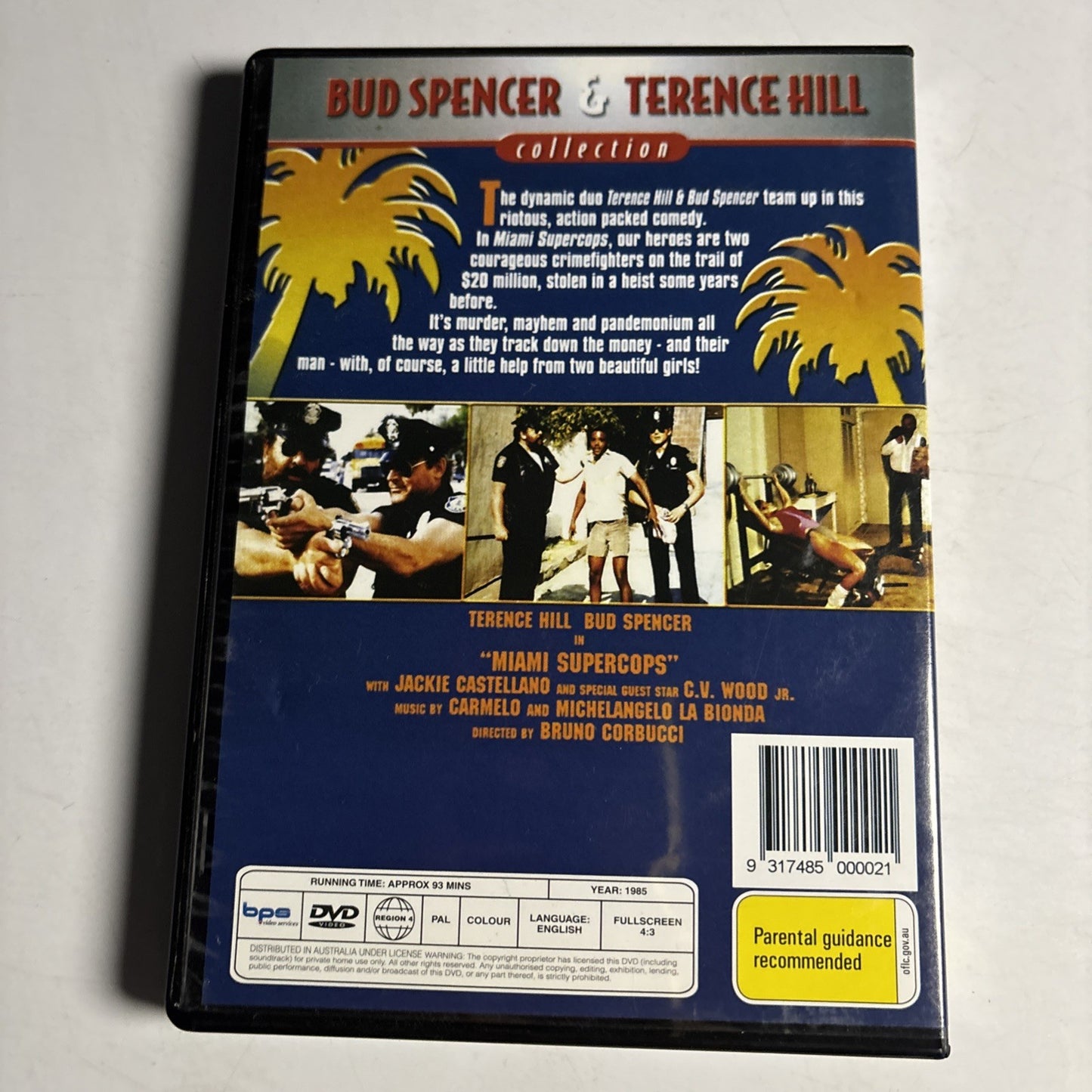 Miami Supercops (DVD, 1985) Terence Hill, Bud Spencer  -  All Regions