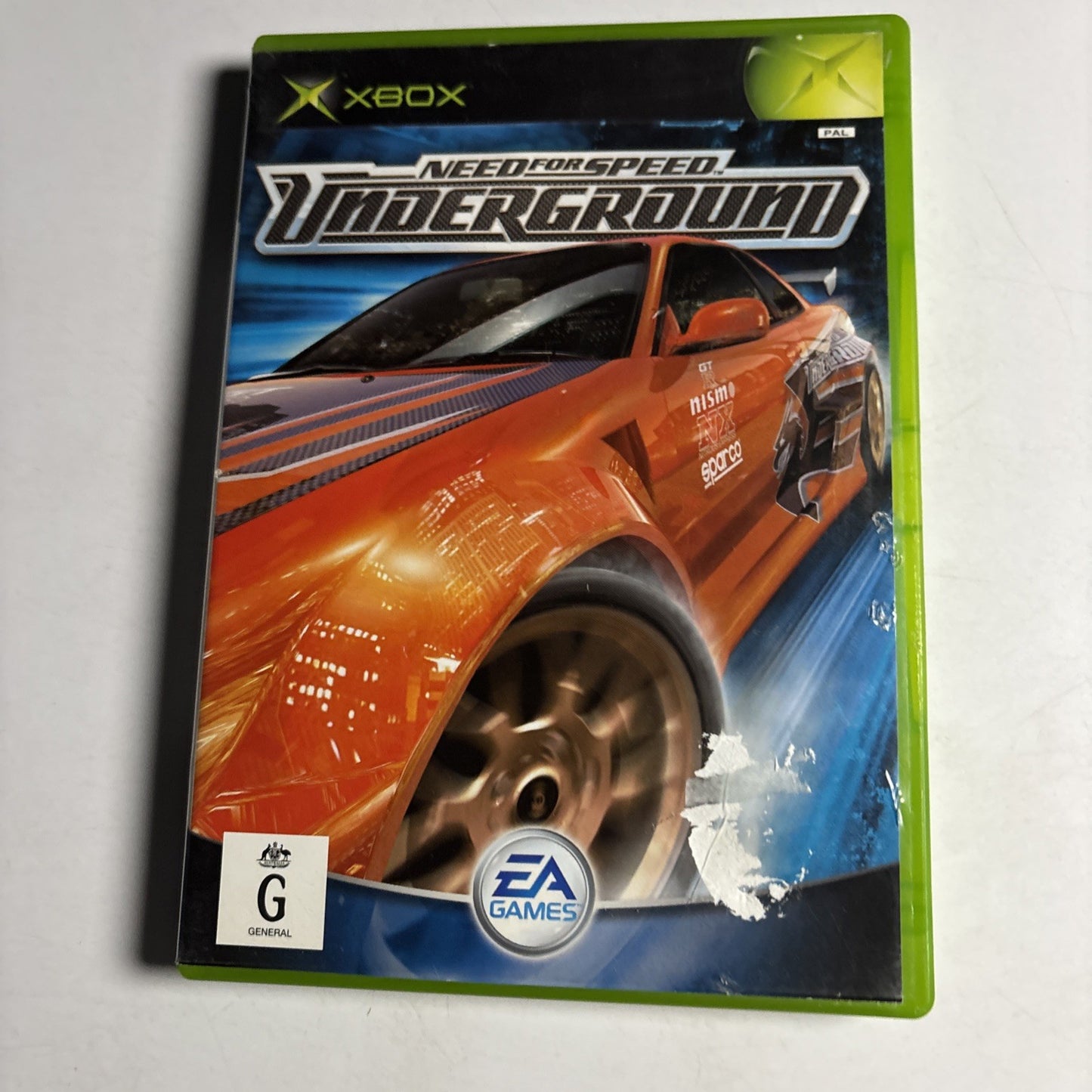 Need For Speed: Underground - Xbox Original PAL Manual Ex-Rental