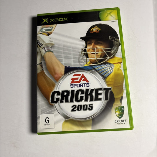 Cricket 2005 Microsoft Xbox Game PAL EA Sports