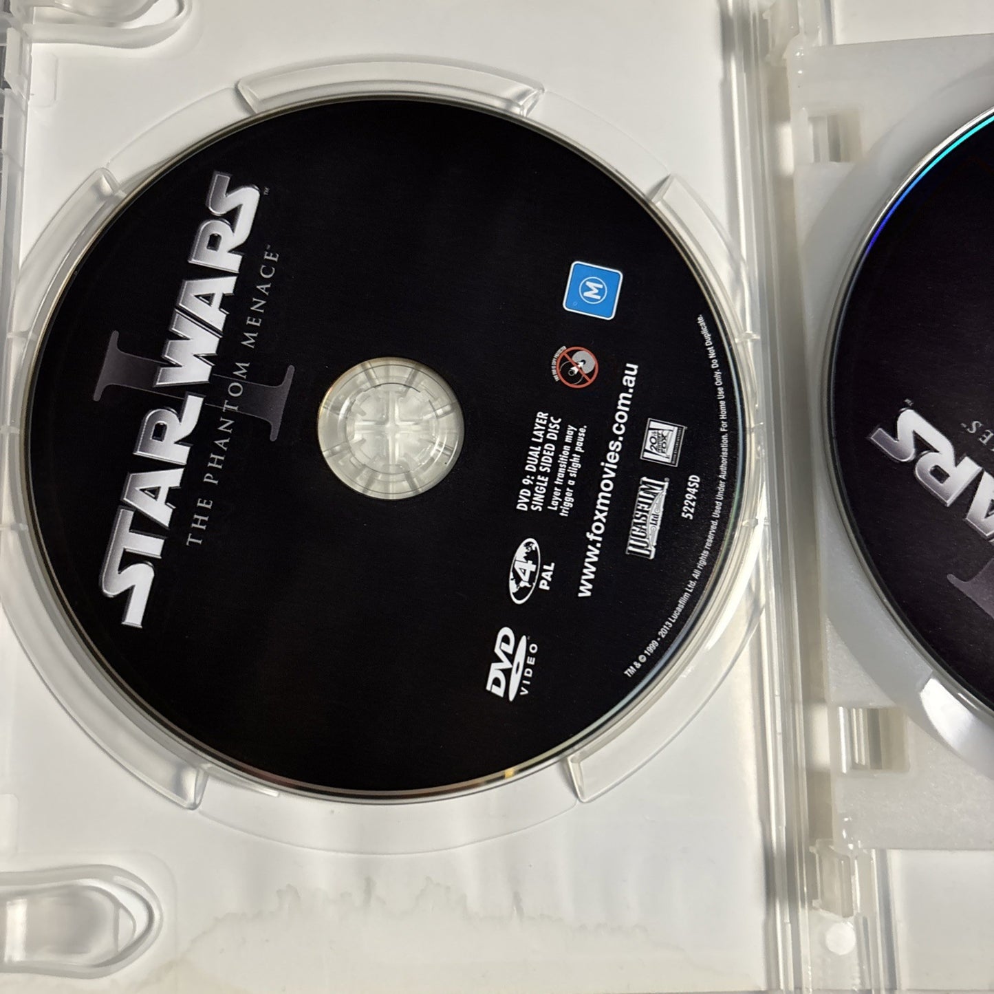 Star Wars: The Phantom Menace / Attack of the Clones / Revenge of The Sith DVD