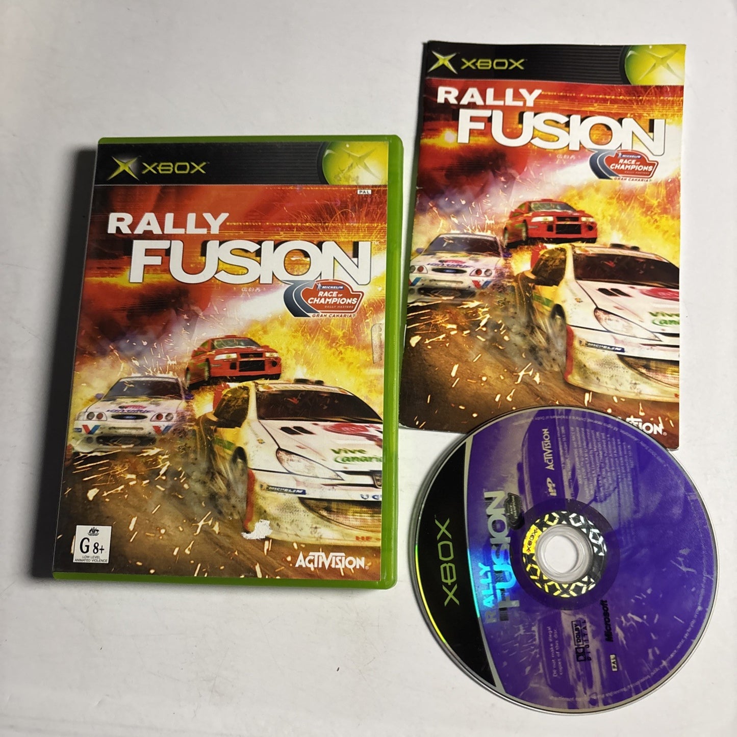 Rally Fusion XBOX Original PAL *Complete With Manual*