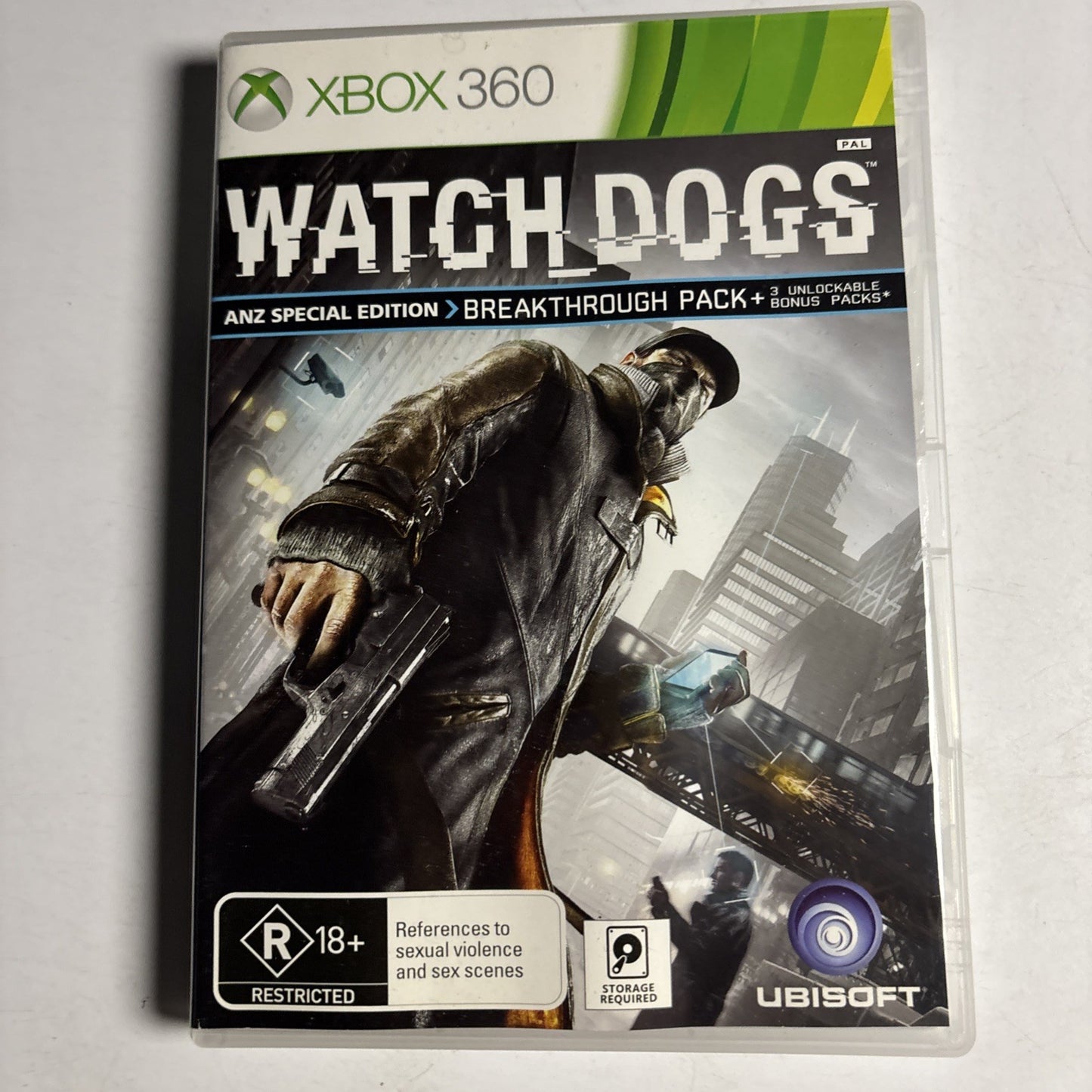 Watch Dogs - ANZ Special Edition (Microsoft Xbox 360, 2014) PAL