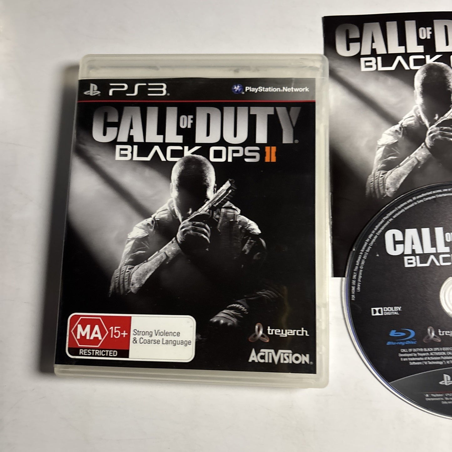 Call of duty: Black Ops 2 (Ps3, 2012) Activision Complete with manual