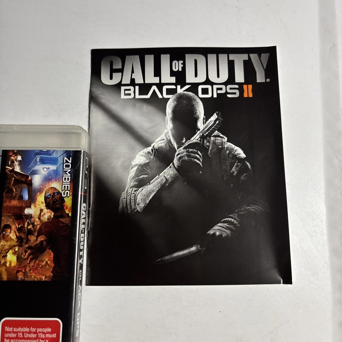 Call of duty: Black Ops 2 (Ps3, 2012) Activision Complete with manual