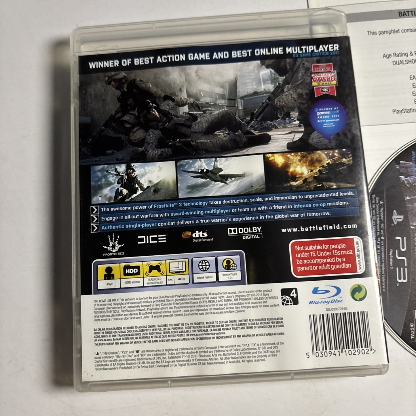 Battlefield 3: Limited Edition ~ Sony PlayStation 3 (PS3) game